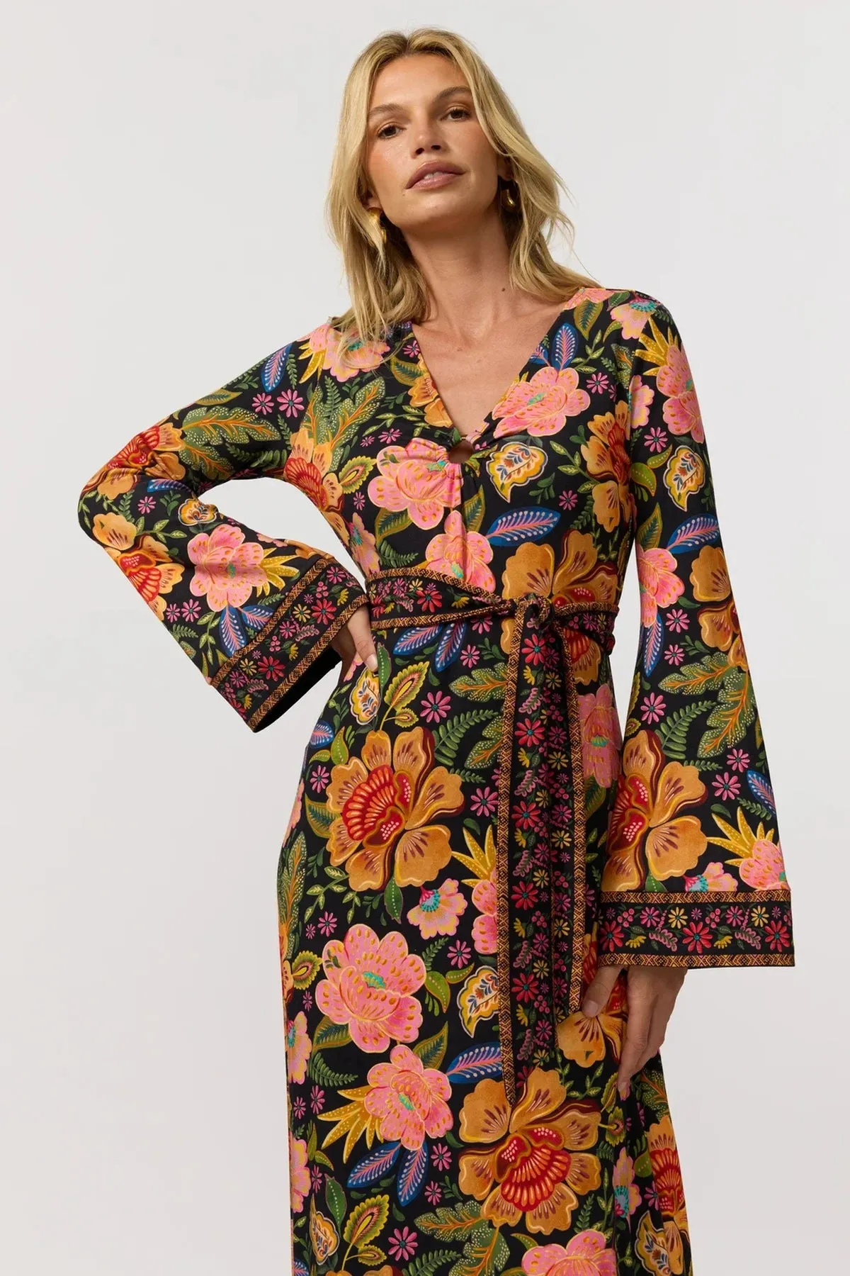 Vera Maxi Dress - Carnivale sold by Nine Lives Bazaar product image thumbnail 4