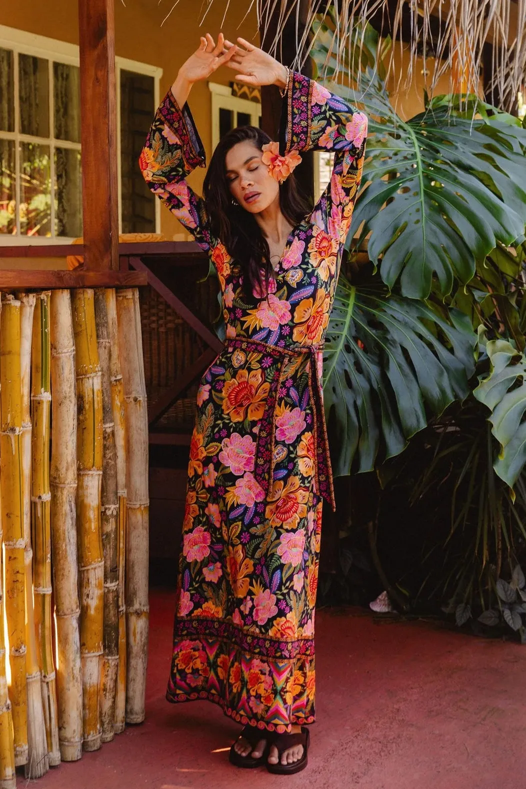 Vera Maxi Dress - Carnivale sold by Nine Lives Bazaar