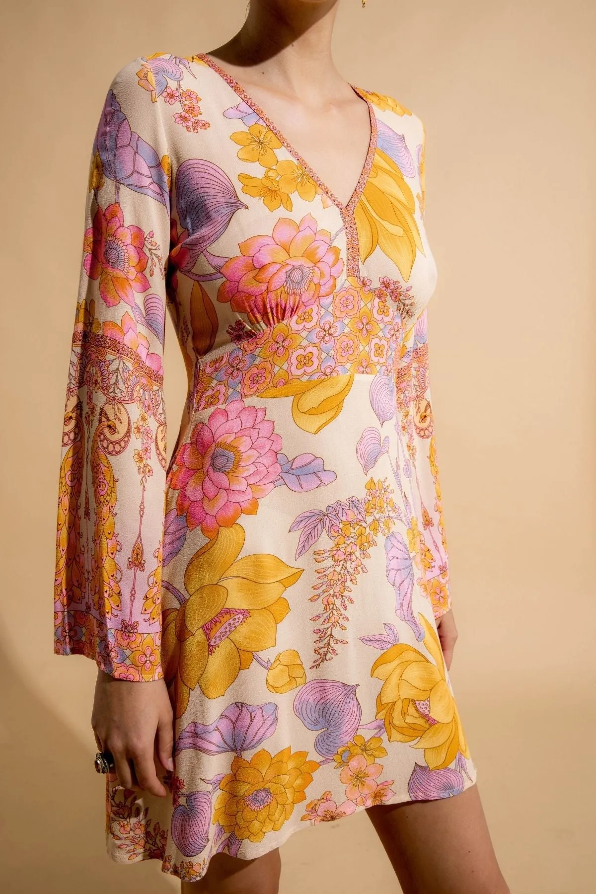 Lily Mini Dress - Orchid sold by Nine Lives Bazaar product image thumbnail 3