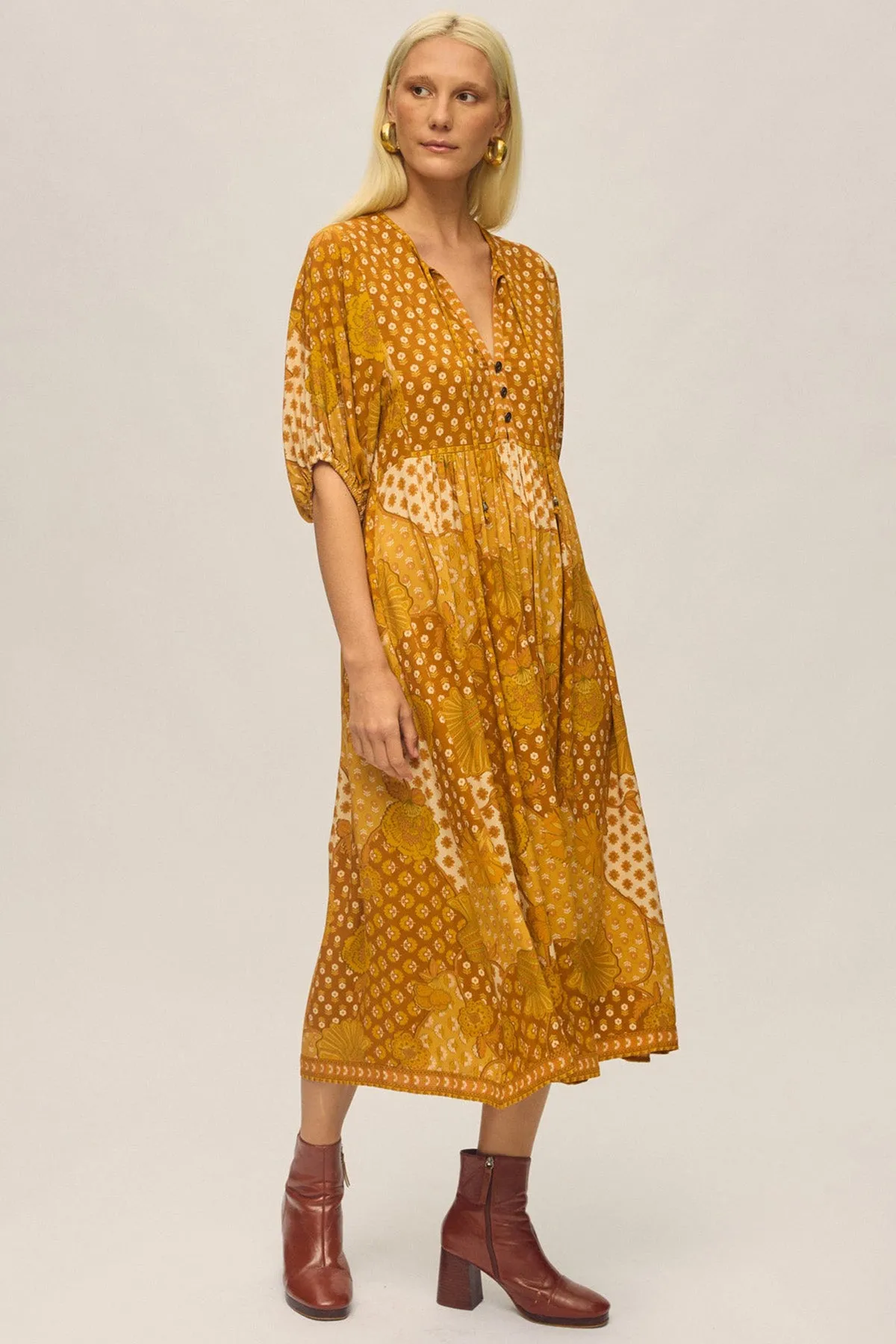 Tilly Midi Dress - Bohemian sold by Nine Lives Bazaar product image thumbnail 2