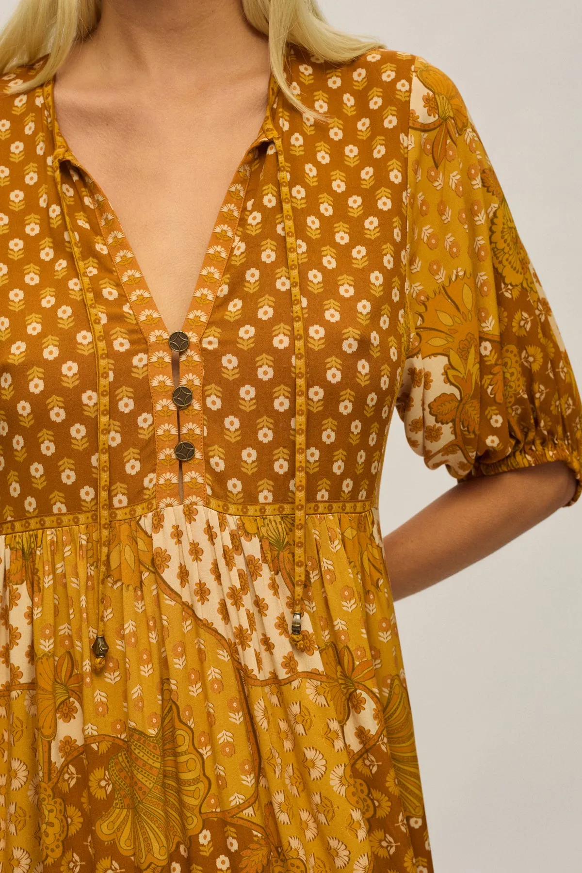 Tilly Midi Dress - Bohemian sold by Nine Lives Bazaar product image thumbnail 5