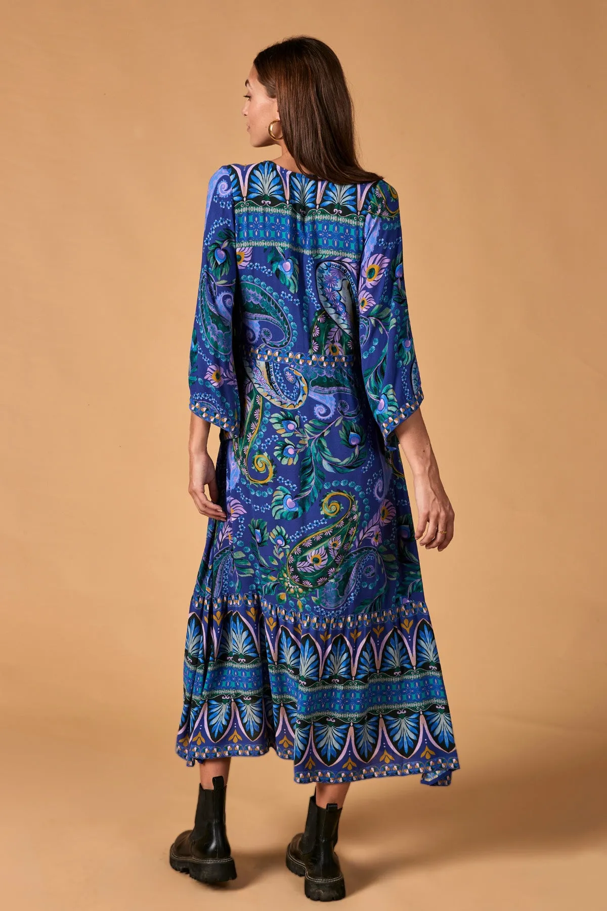 Empire Dress - Mystic Lagoon sold by Nine Lives Bazaar product image thumbnail 5