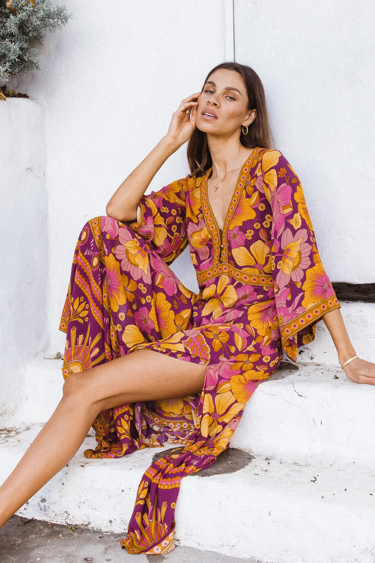 Empire Dress - Royale sold by Nine Lives Bazaar product image thumbnail 4