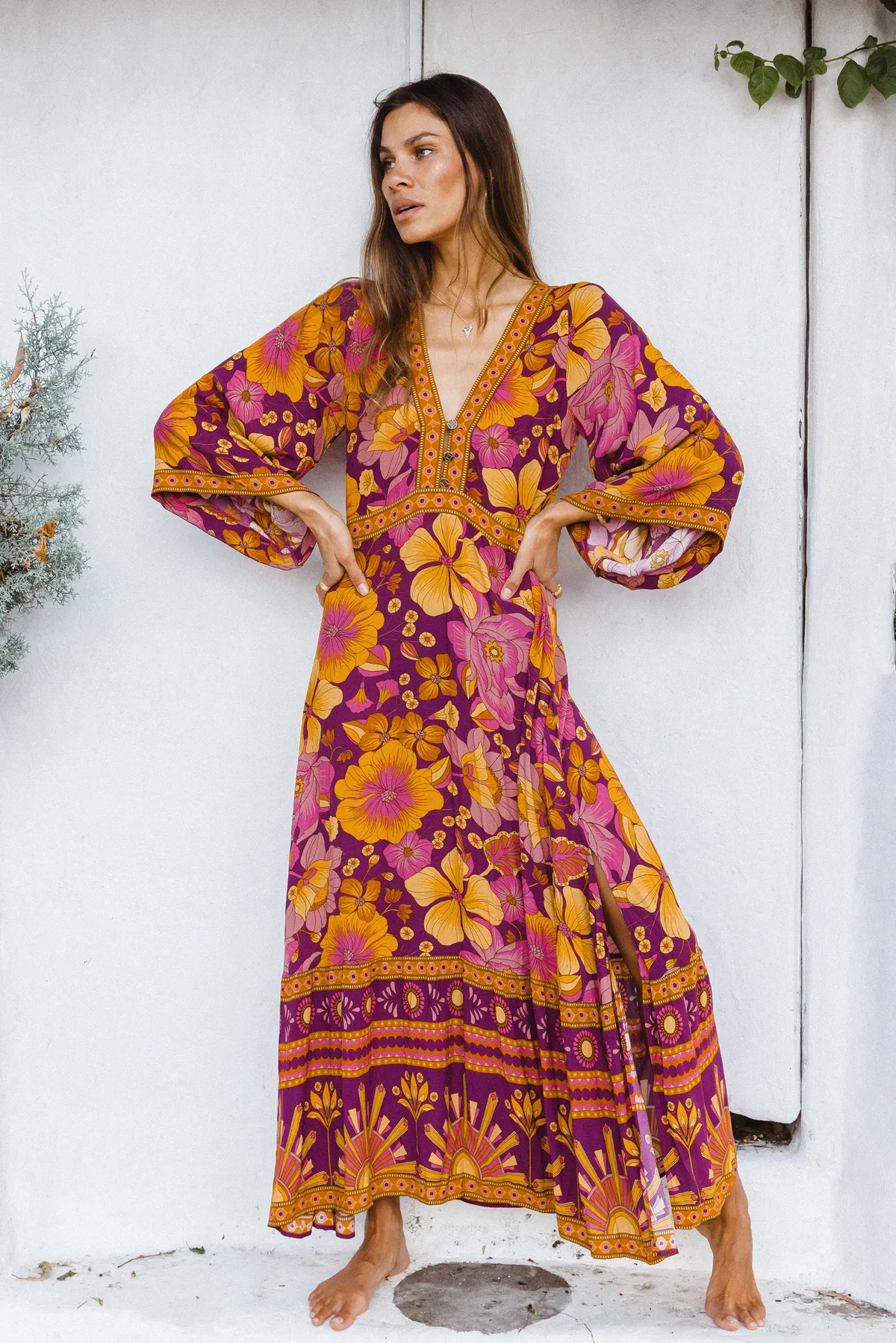 Empire Dress - Royale sold by Nine Lives Bazaar