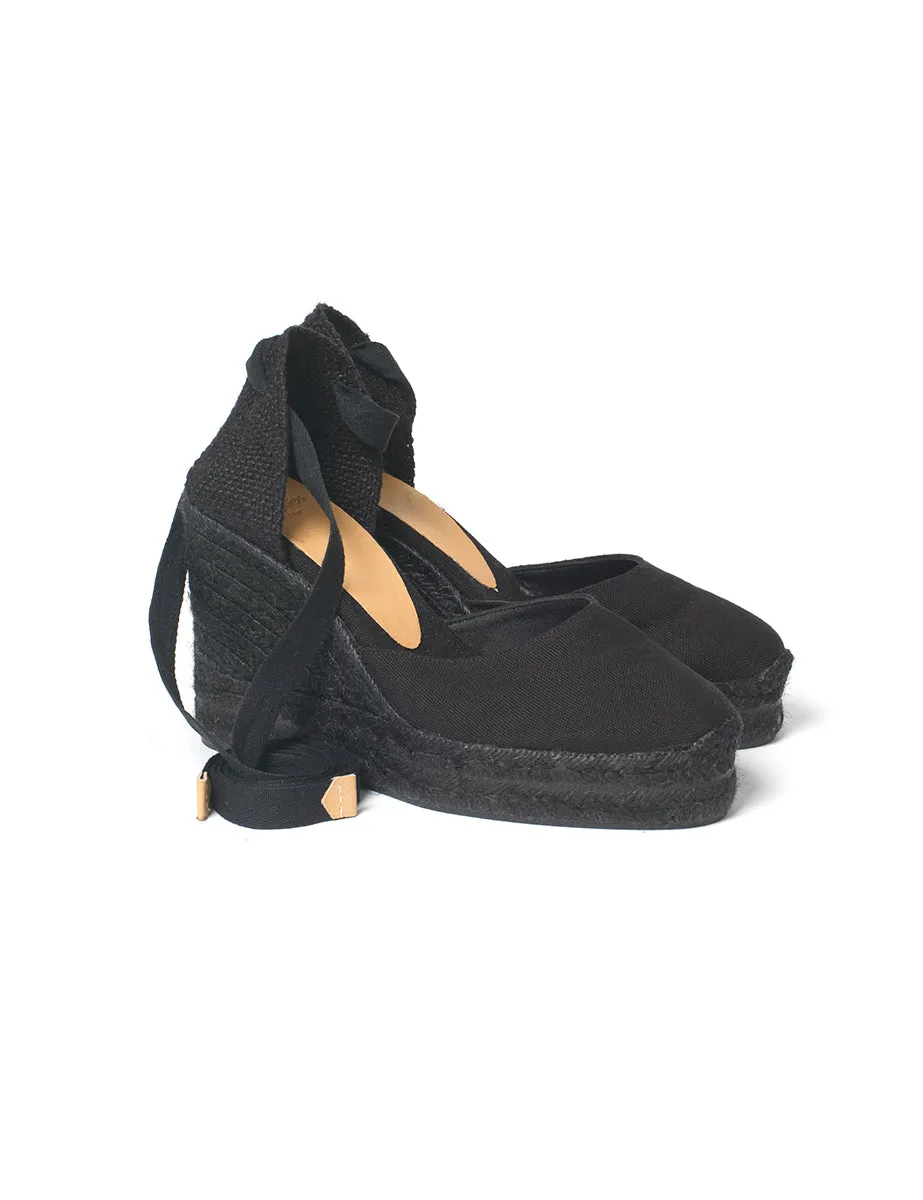 Black Castaner Carina Espadrilles sold by Nobody's Child