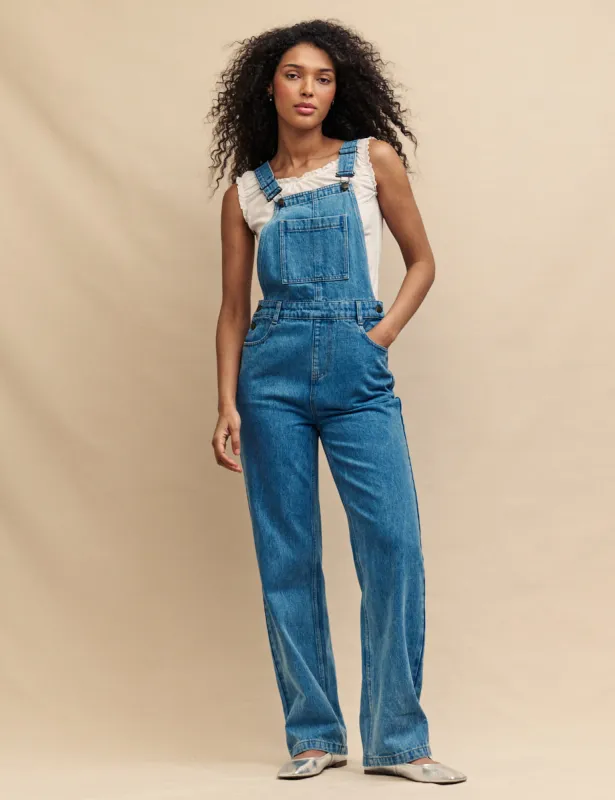 Blue Denim Dungarees sold by Nobody's Child