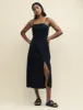 Black Maddy Midi Dress sold by Nobody's Child