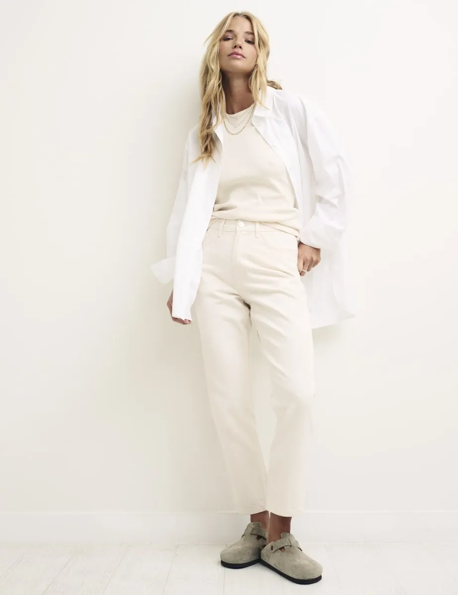 Cream Straight Leg Jeans sold by Nobody's Child product image thumbnail 2