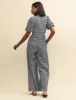 Black Gingham Nicolette Jumpsuit sold by Nobody's Child