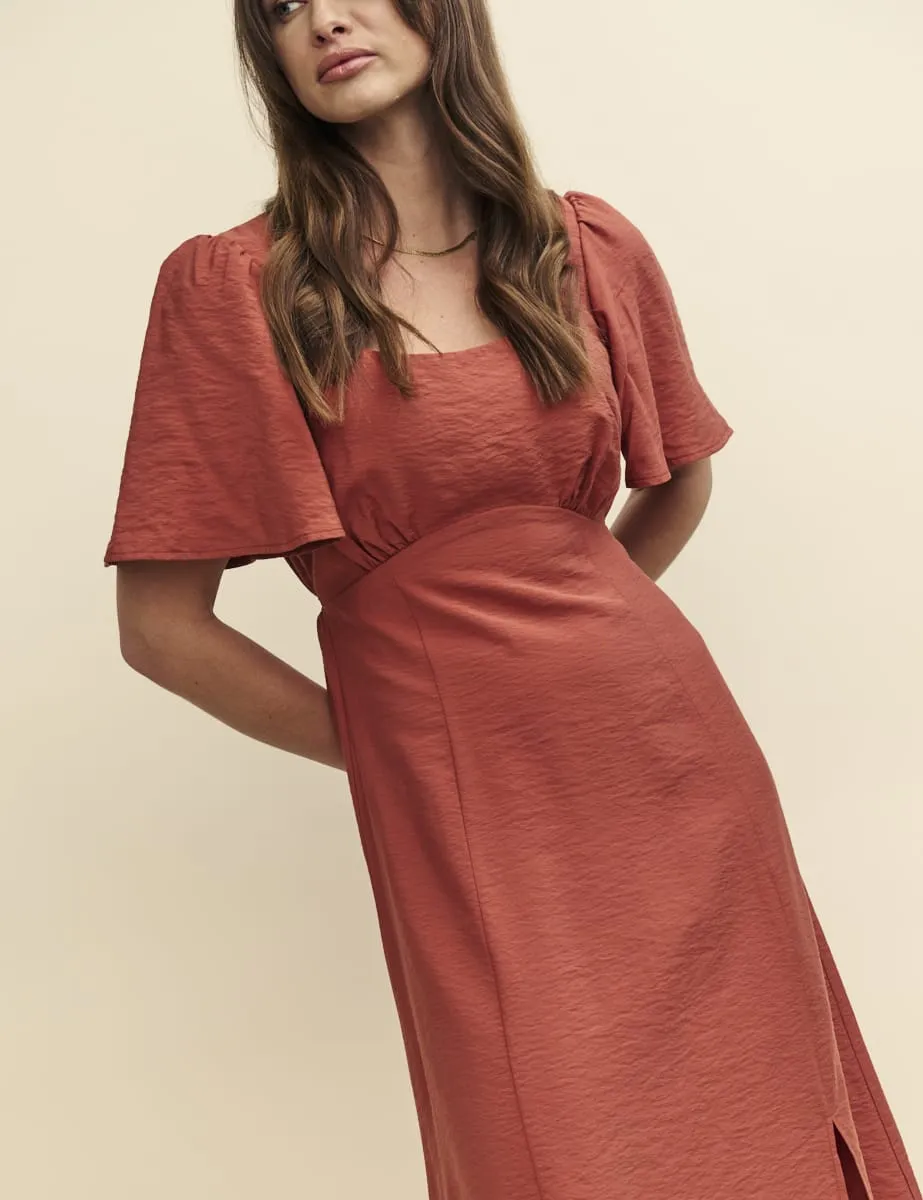 Teracotta Dee Dee Midi Dress sold by Nobody's Child product image thumbnail 2