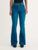 Mid Wash Denim Flared Jeans sold by Nobody's Child