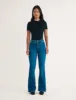 Mid Wash Denim Flared Jeans sold by Nobody's Child