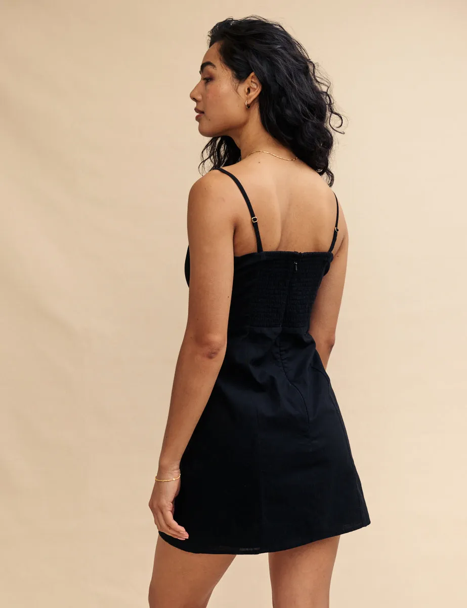 Black Bandeau Jordanna Mini Dress sold by Nobody's Child product image thumbnail 4