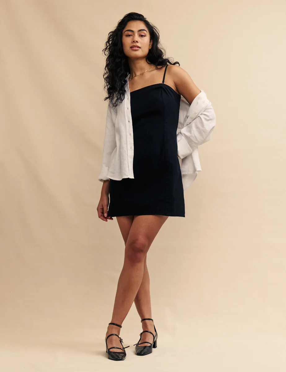 Black Bandeau Jordanna Mini Dress sold by Nobody's Child product image thumbnail 3