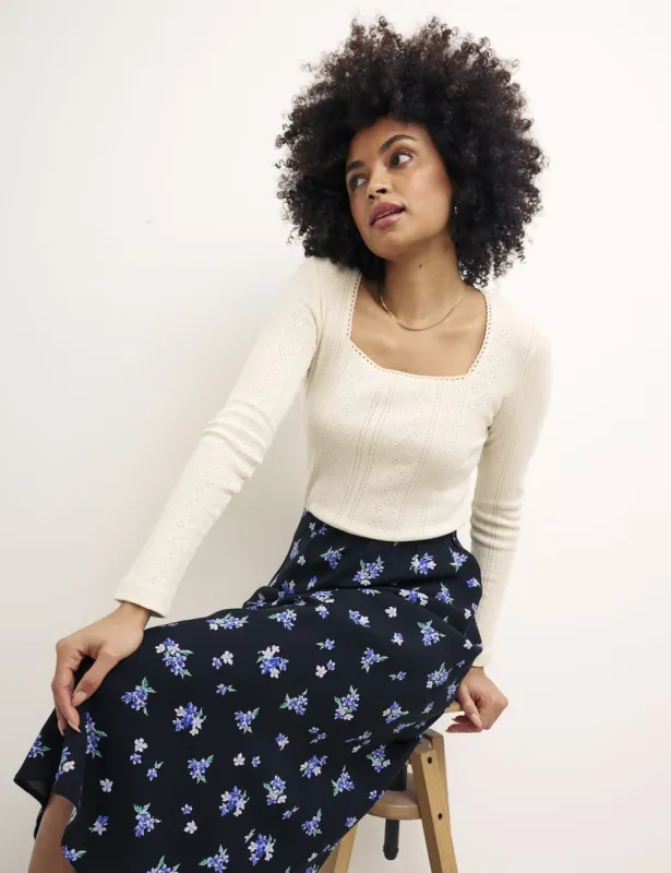 Long Sleeve Carey Top sold by Nobody's Child