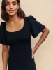 Black Dee Dee Midi Dress sold by Nobody's Child