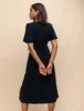 Black Dee Dee Midi Dress sold by Nobody's Child