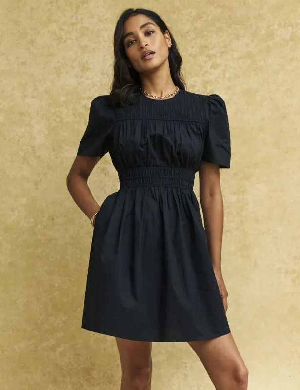 Black Natalia Mini Dress sold by Nobody's Child