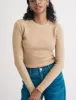 Beige Crew Neck Knitted Jumper sold by Nobody's Child