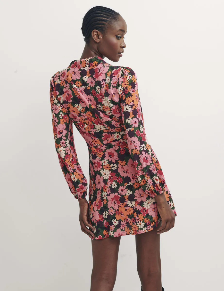 Long Sleeve Mini Daisy Dress sold by Nobody's Child product image thumbnail 4