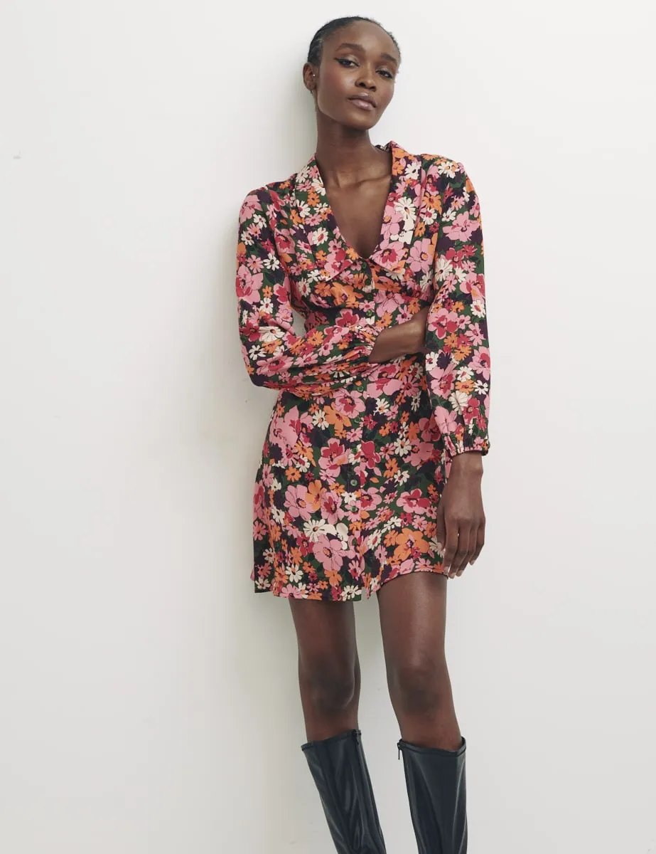 Long Sleeve Mini Daisy Dress sold by Nobody's Child product image thumbnail 2