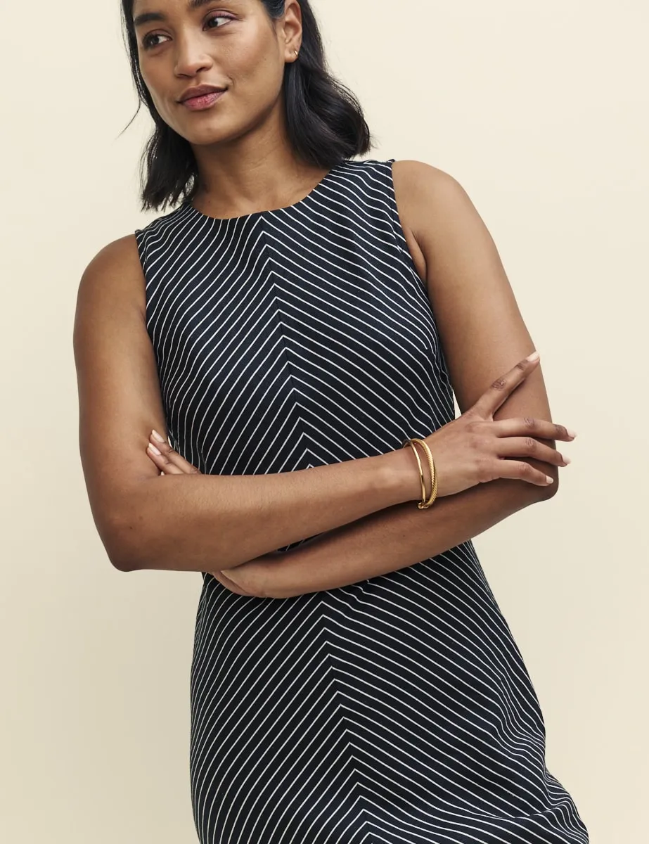 Black Striped Lia Maxi Dress sold by Nobody's Child product image thumbnail 3