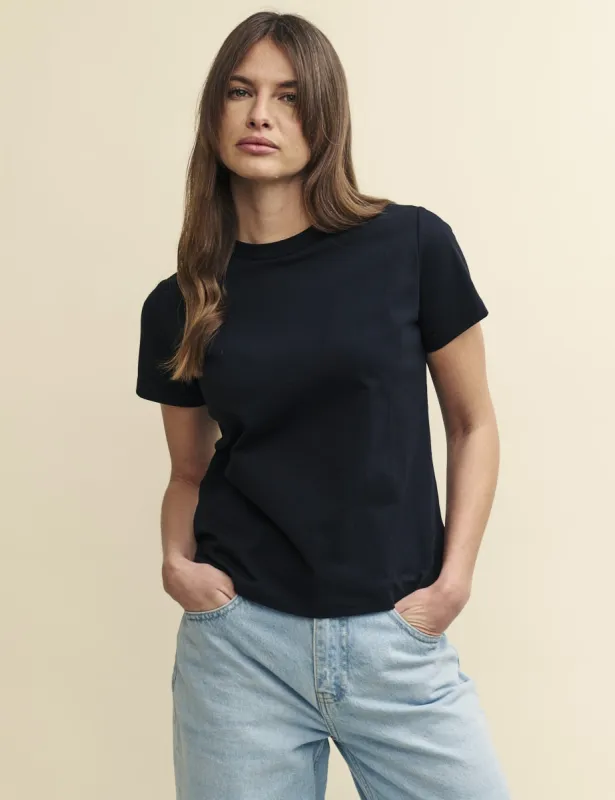 Black Boxy Fit T-Shirt sold by Nobody's Child