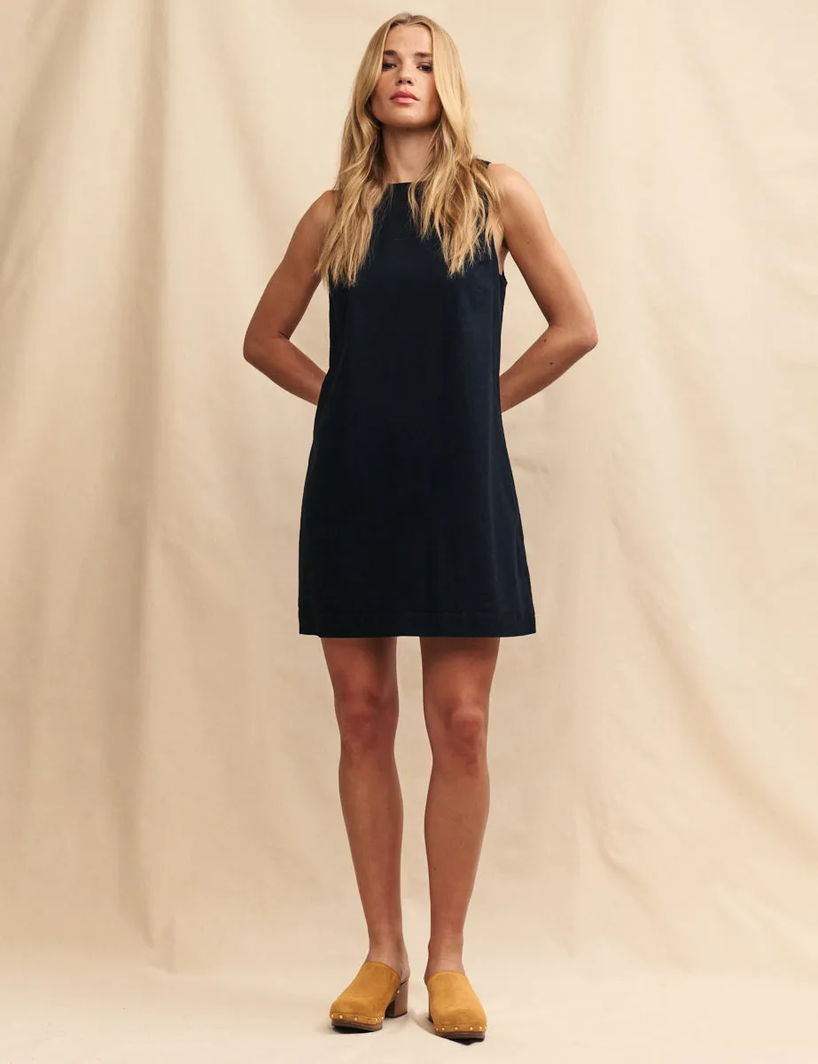 Black Palermo Mini Shift Dress sold by Nobody's Child