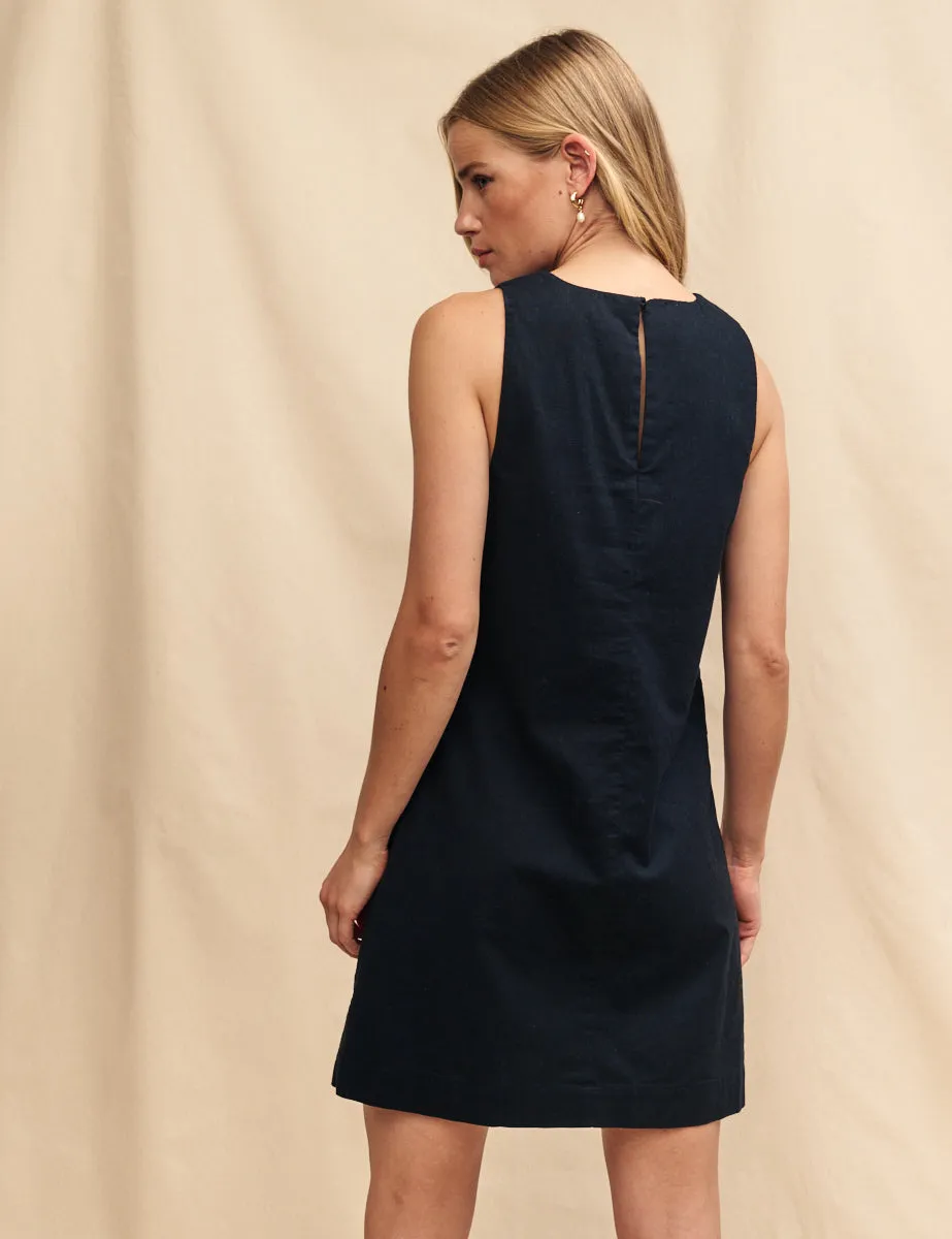 Black Palermo Mini Shift Dress sold by Nobody's Child product image thumbnail 4