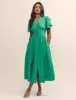 Green Broderie Starlight Midi Dress sold by Nobody's Child