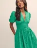 Green Broderie Starlight Midi Dress sold by Nobody's Child