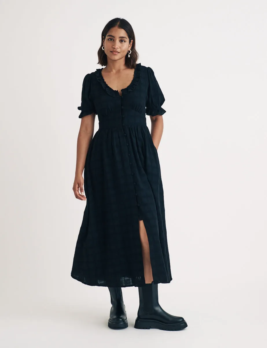 Black Flossie Midi Dress sold by Nobody's Child product image thumbnail 3