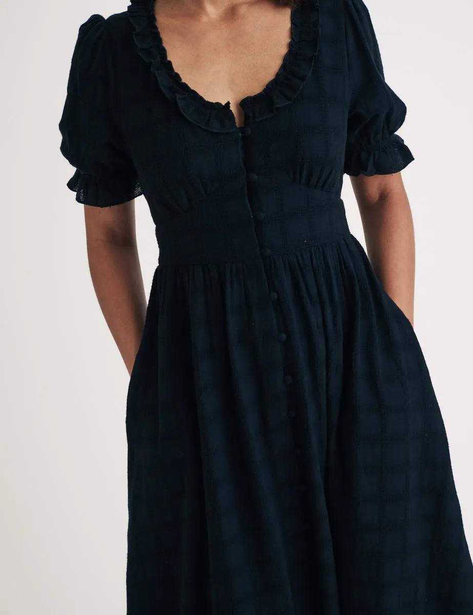 Black Flossie Midi Dress sold by Nobody's Child product image thumbnail 4