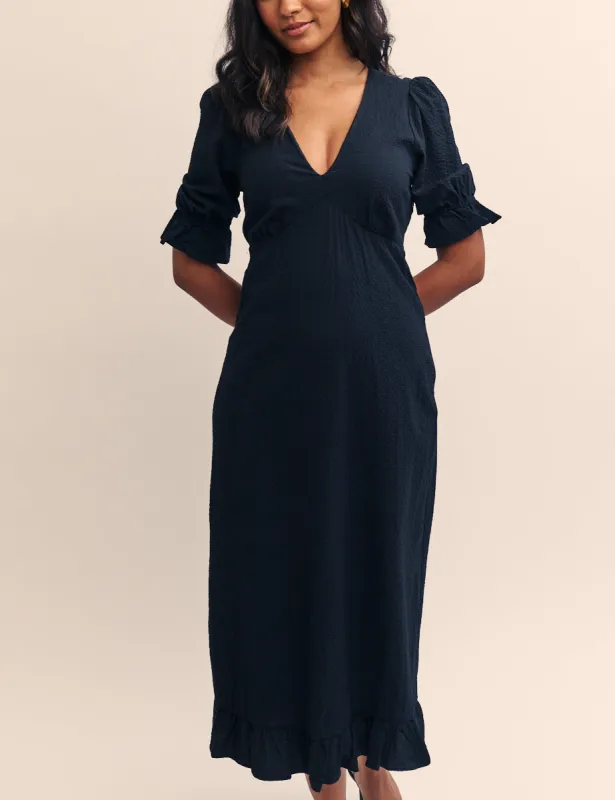 Black Delilah Midaxi Tea Dress sold by Nobody's Child