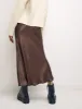 Mila Satin Slip Midi Skirt sold by Nobody's Child