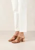 Alohas Tan Josie Leather Heeled Sandals sold by Nobody's Child