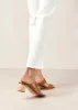 Alohas Tan Josie Leather Heeled Sandals sold by Nobody's Child