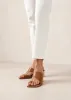 Alohas Tan Josie Leather Heeled Sandals sold by Nobody's Child