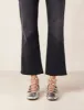 Alohas Luke Shimmer Silver Leather Ballet Flats sold by Nobody's Child