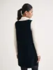 Black Cord Piper Mini Pinafore Dress sold by Nobody's Child