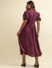 Plum Starlight Midi Dress sold by Nobody's Child