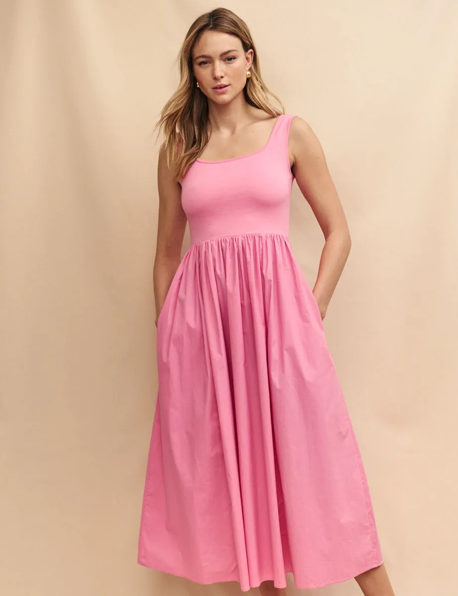 Pink Colorado Skater Midi Dress sold by Nobody's Child product image thumbnail 2