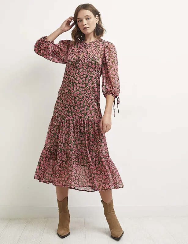 Kait Midi Dress made by Nobody's Child