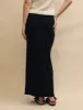 Black Jersey Maxi Skirt sold by Nobody's Child
