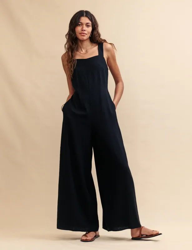 Black Brianna Jumpsuit sold by Nobody's Child