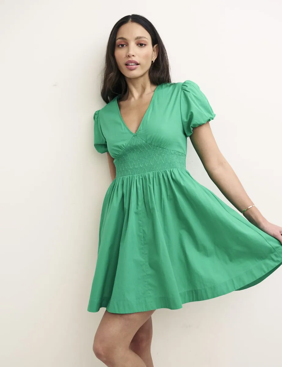 Green Jewel Mini Skater Dress sold by Nobody's Child product image thumbnail 2