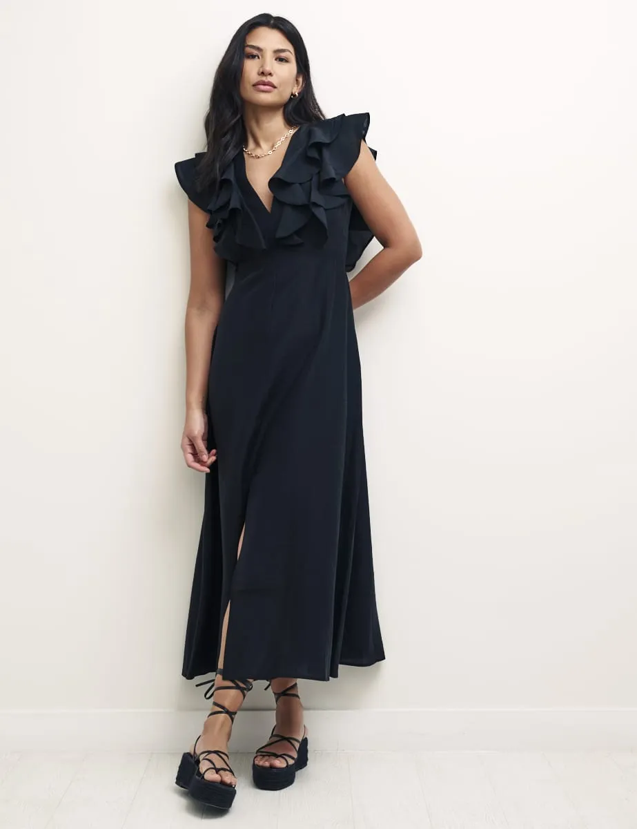 Black Coco Midaxi Dress sold by Nobody's Child product image thumbnail 2