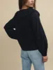 Black Frill Collar Button-Up Blouse sold by Nobody's Child