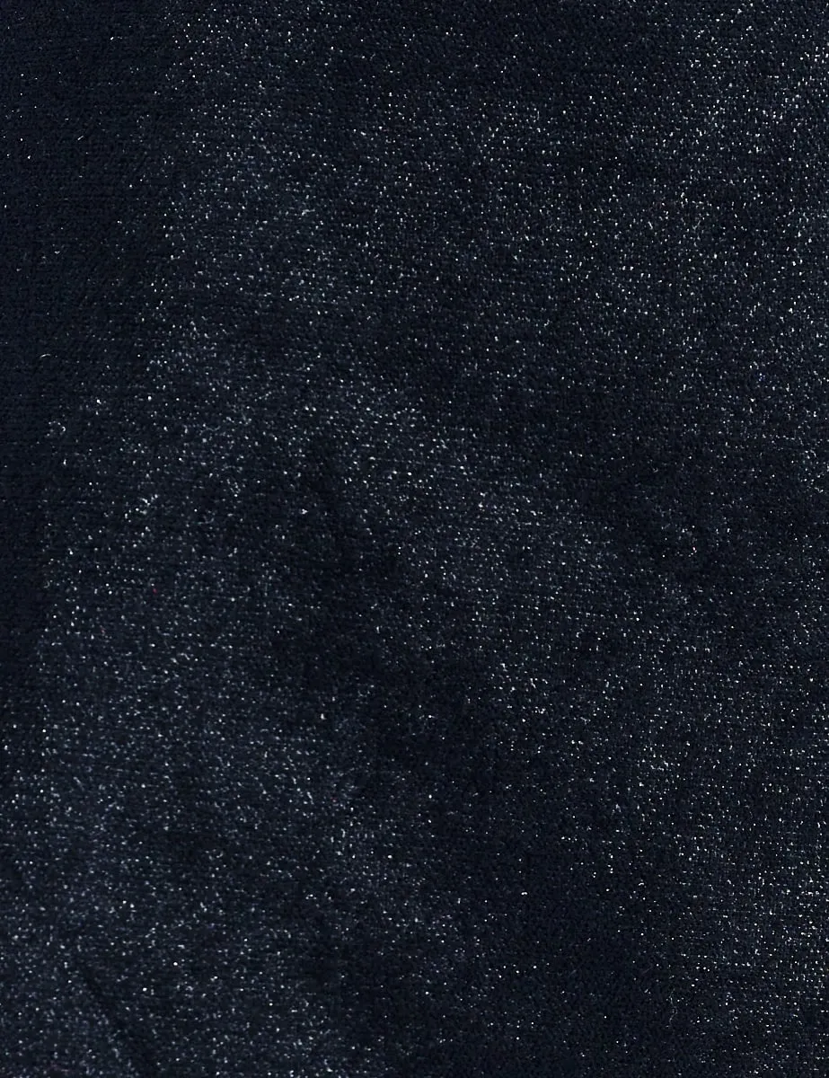 Black Velvet Fleur Mini Dress sold by Nobody's Child product image thumbnail 3