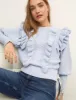 Ruffle Cable Jumper sold by Nobody's Child
